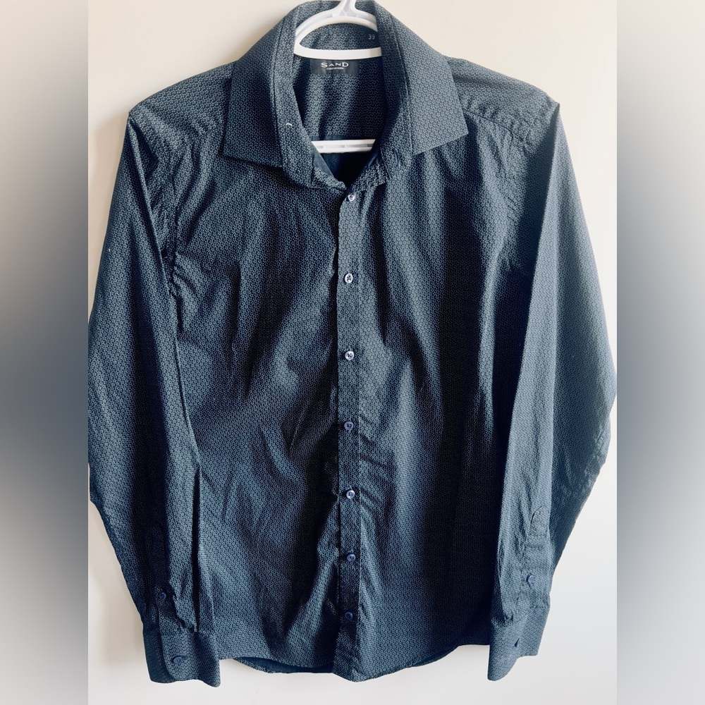 Sand button down dress shirt